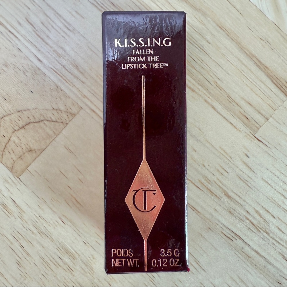 NWT NIB Charlotte Tilbury K.I.S.S.I.N.G Lipstick (Nude Kate) - Picture 2 of 14